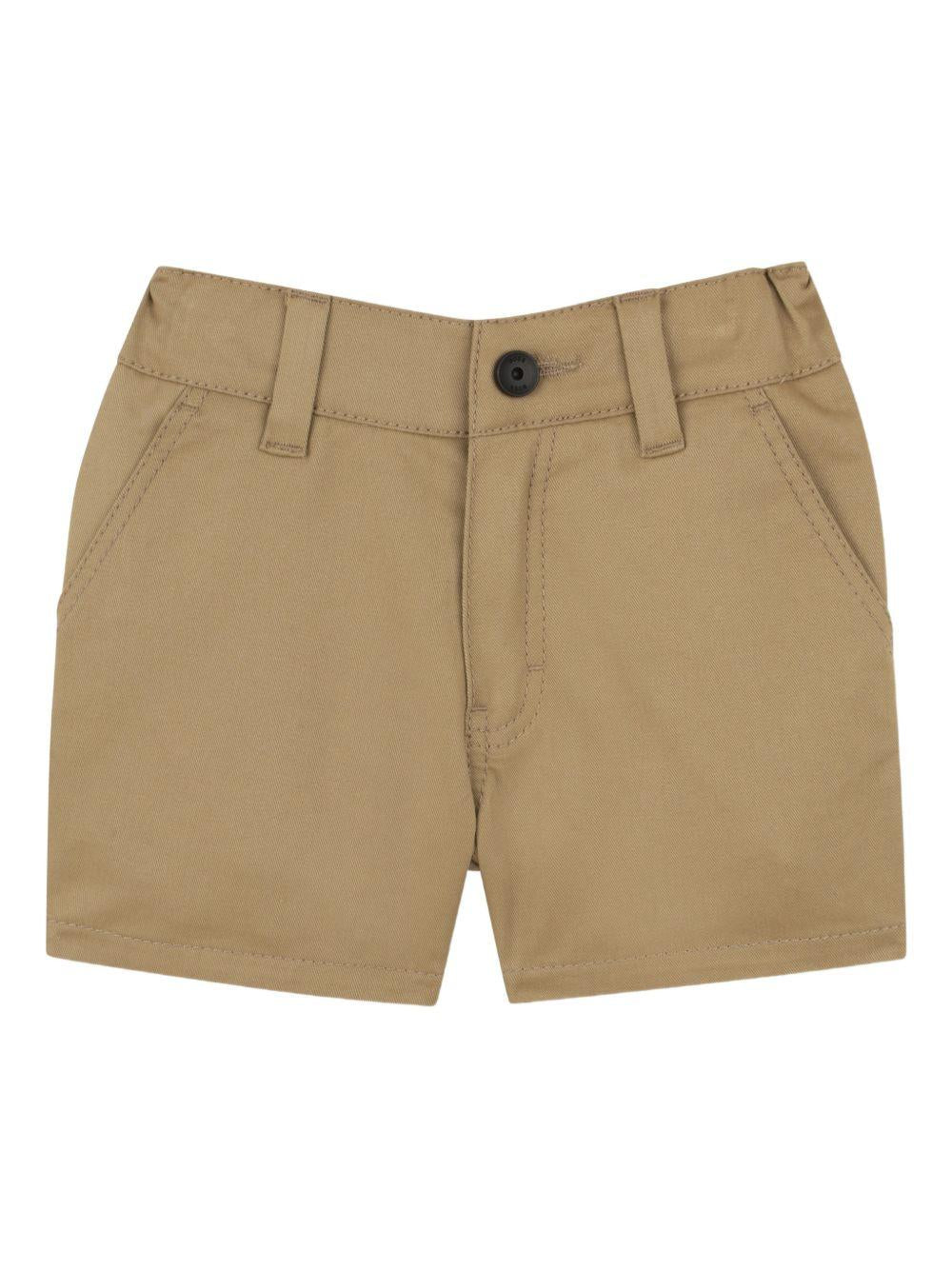 Shorts per neonato Boss Kids beige con bottoni J52870 295 BOSS KIDS
