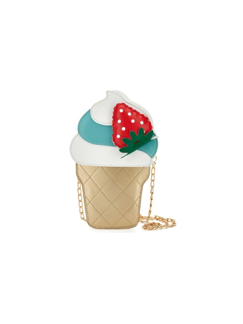 Borsa per bambina Monnalisa multicolore a forma di gelato 39G009 7068 0084 MONNALISA KIDS