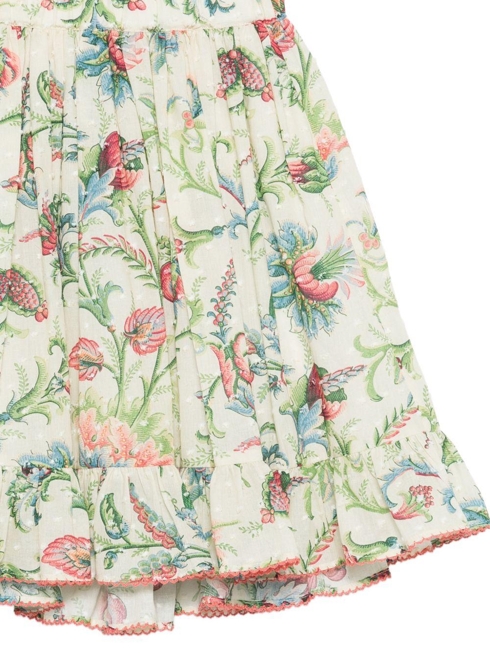 Gonna per bambina Etro Kids beige con stampa floreale GY7A54 M0082 106MC ETRO KIDS