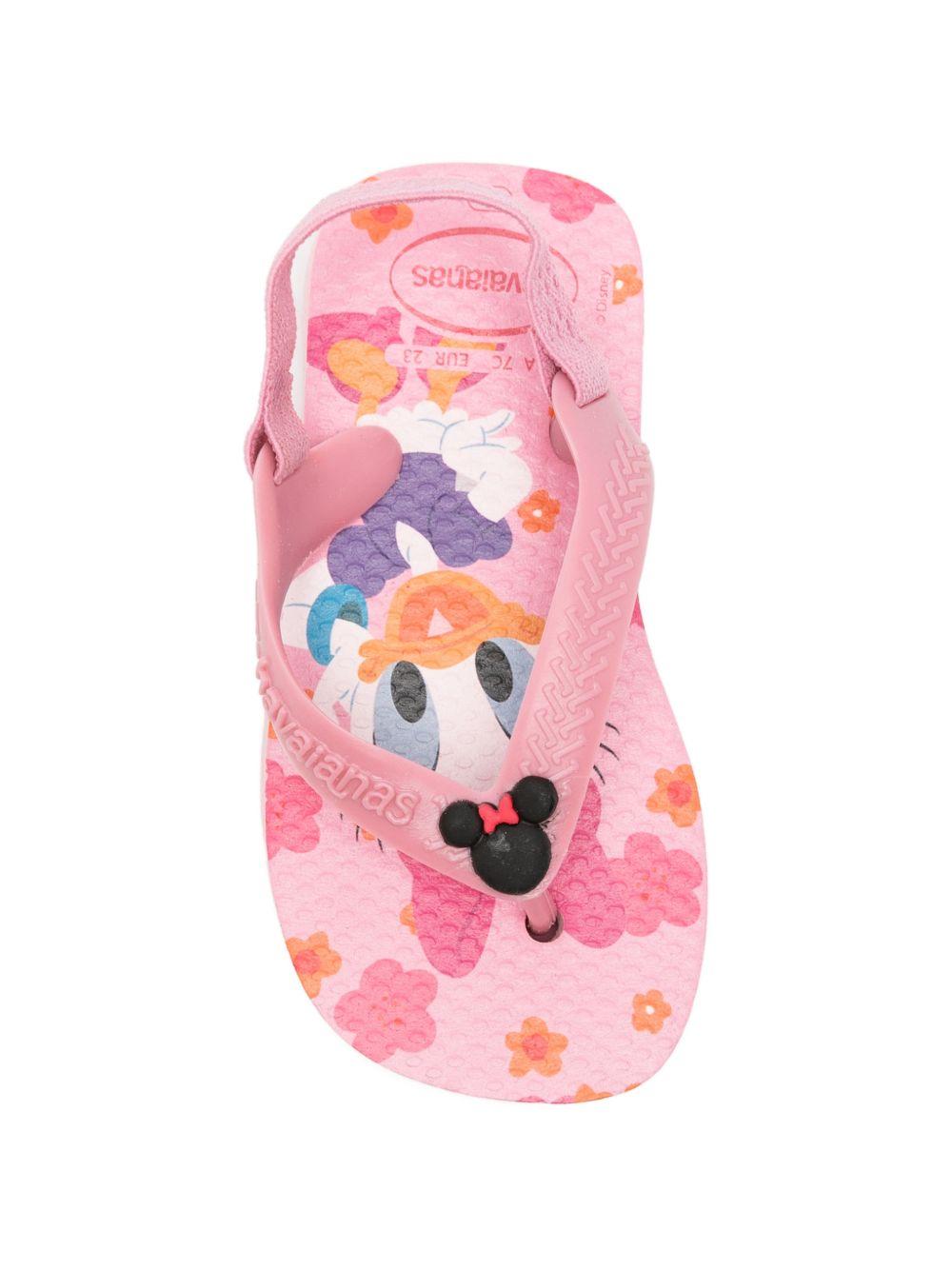 Infradito per bambina Havaianas Kids x Disney rosa con stampa grafica Paperina 4137007 9321 HAVAIANAS KIDS
