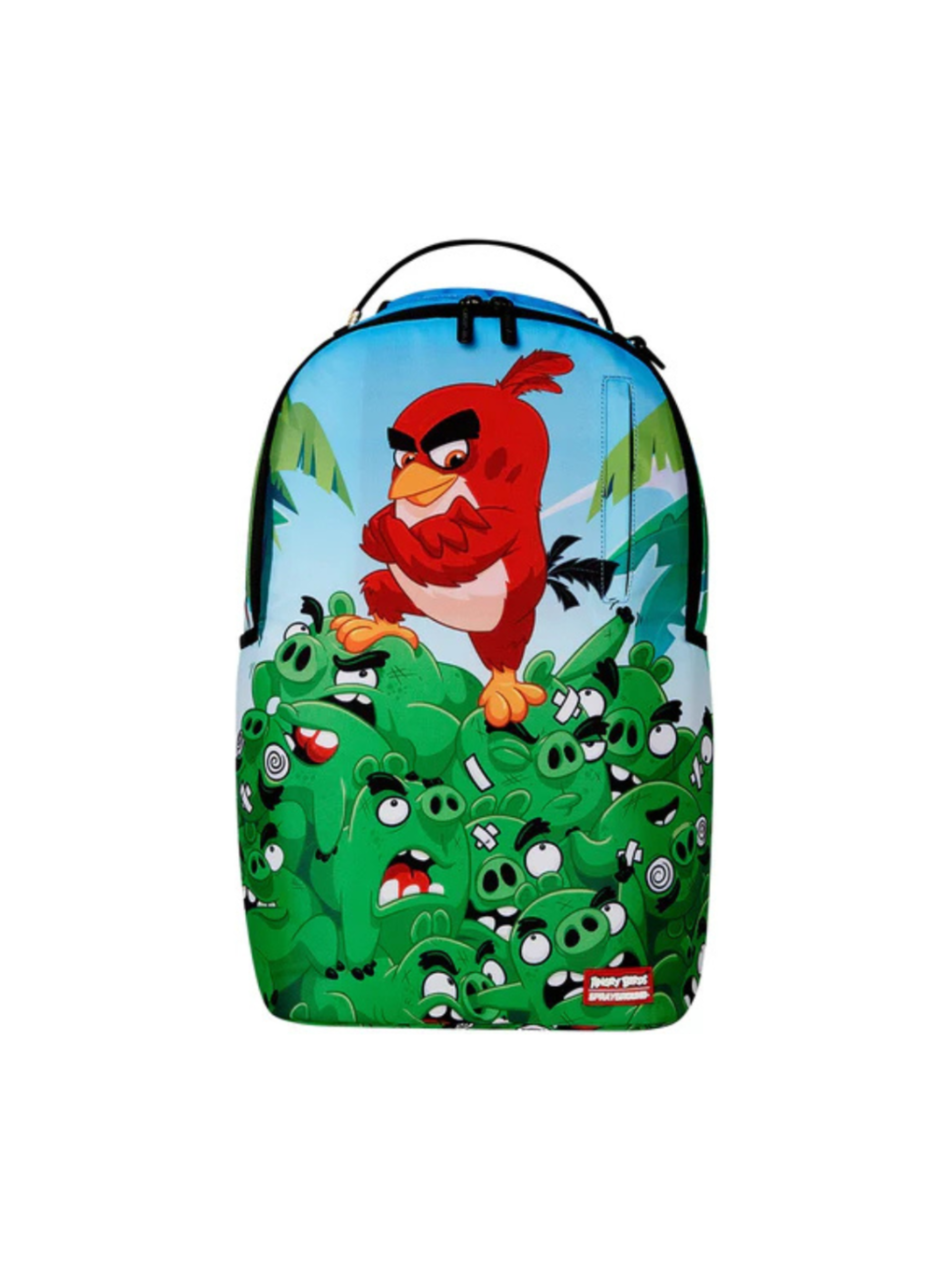 Zaino Angry Birds per bambini Sprayground Kid multicolore con tasche stampa all-over 910B7796 NSZ SPRAYGROUND KIDS