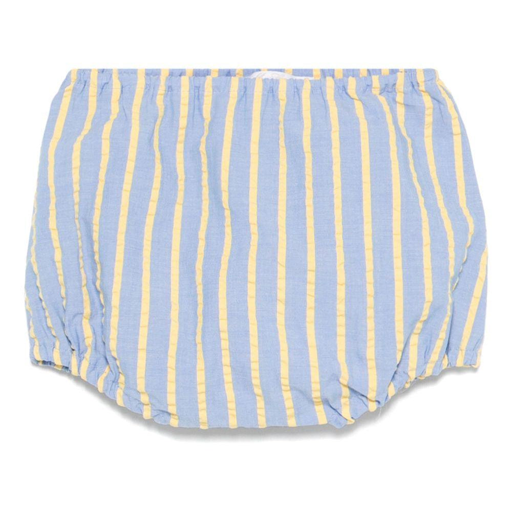 Pantaloncini per neonata Mariella Ferrari azzurro a righe PLE5 025 MARIELLA FERRARI KIDS