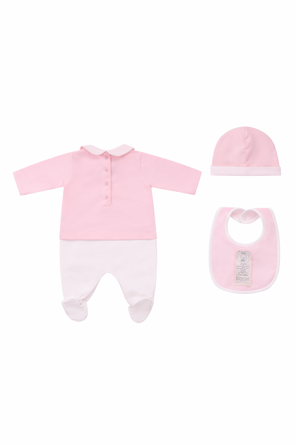 Set tre pezzi per neonata Fendi Kids rosa con stampa Cavallino Fendi BUK160 8RA F0C11 FENDI KIDS