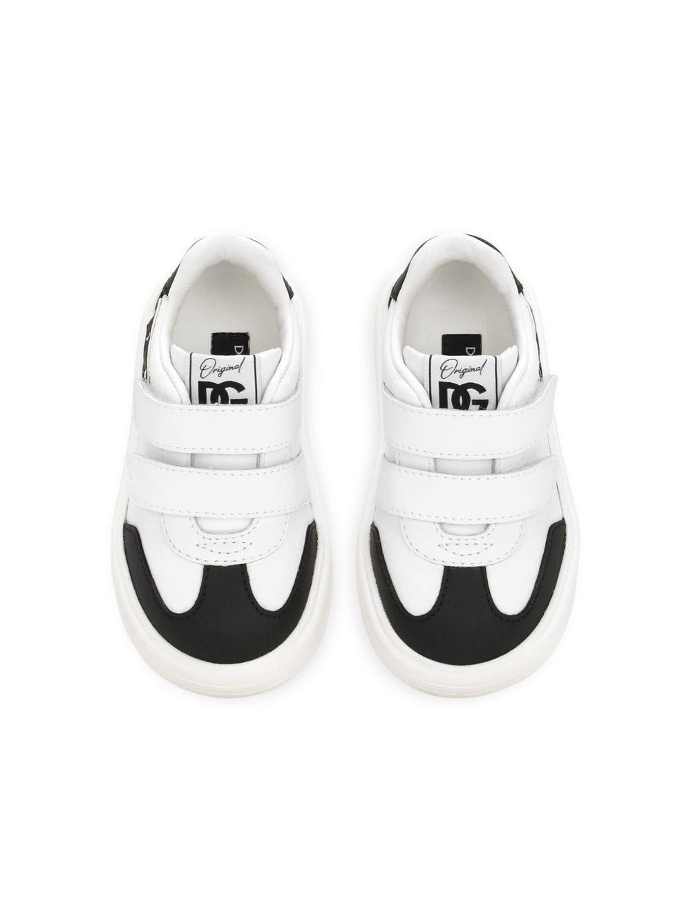 Sneakers DG Original per bambino Dolce & Gabbana Kids bianche con logo in rilievo DN0205 A1048 89697 DOLCE & GABBANA KIDS