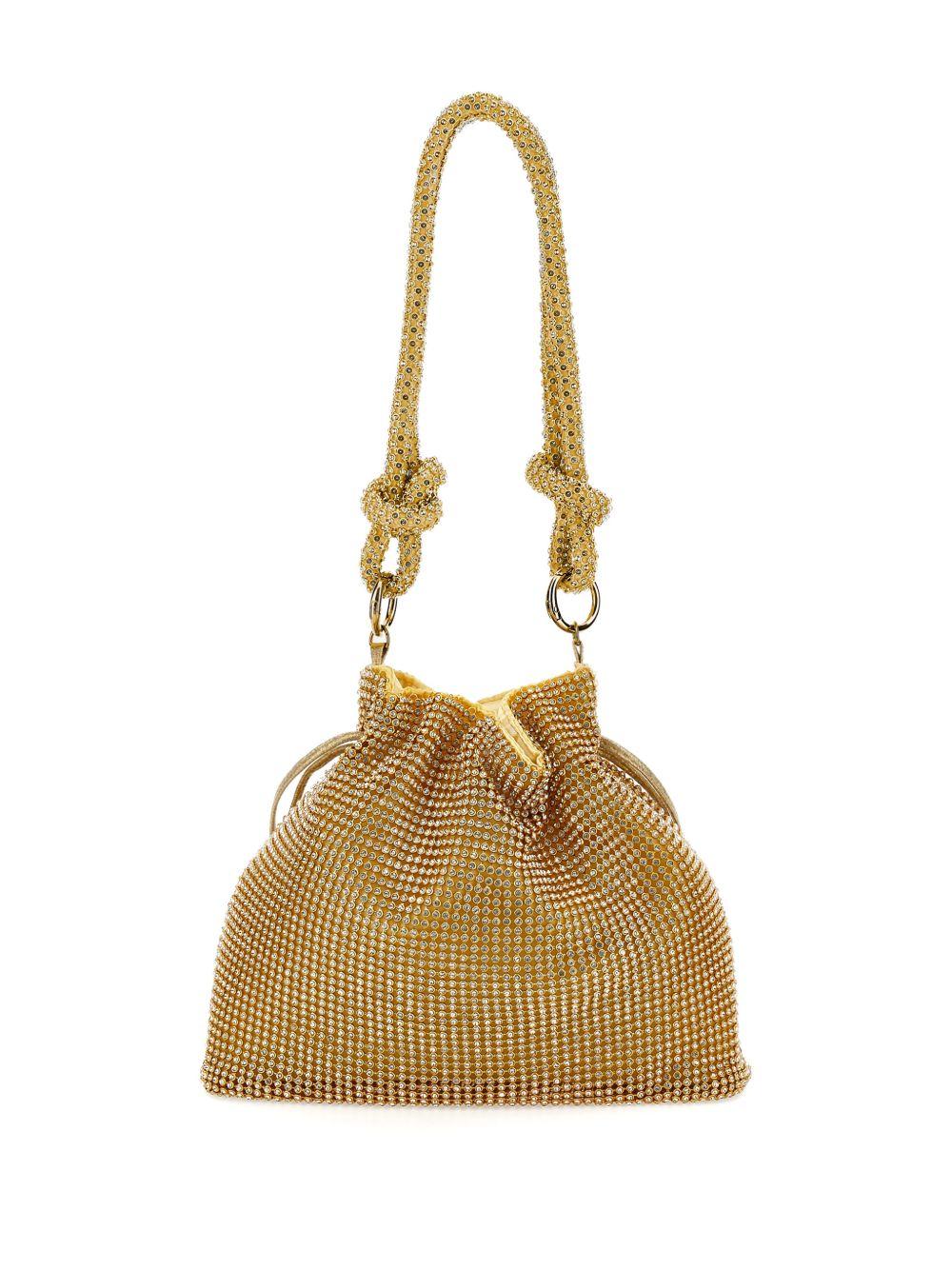 Borsa per bambina Monnalisa color oro con decorazione a paillettes 79G012RM 7783 0070 MONNALISA KIDS