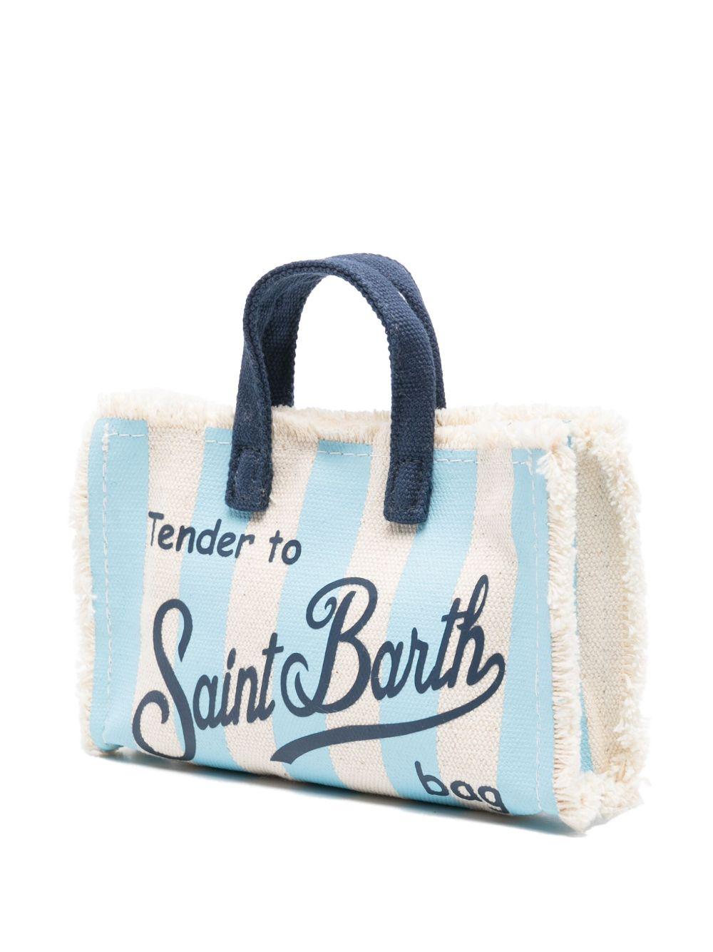 Phone Bag MC2 Saint Barth multicolore con design a righe PHONE001 02689L MC2 ST. BARTH