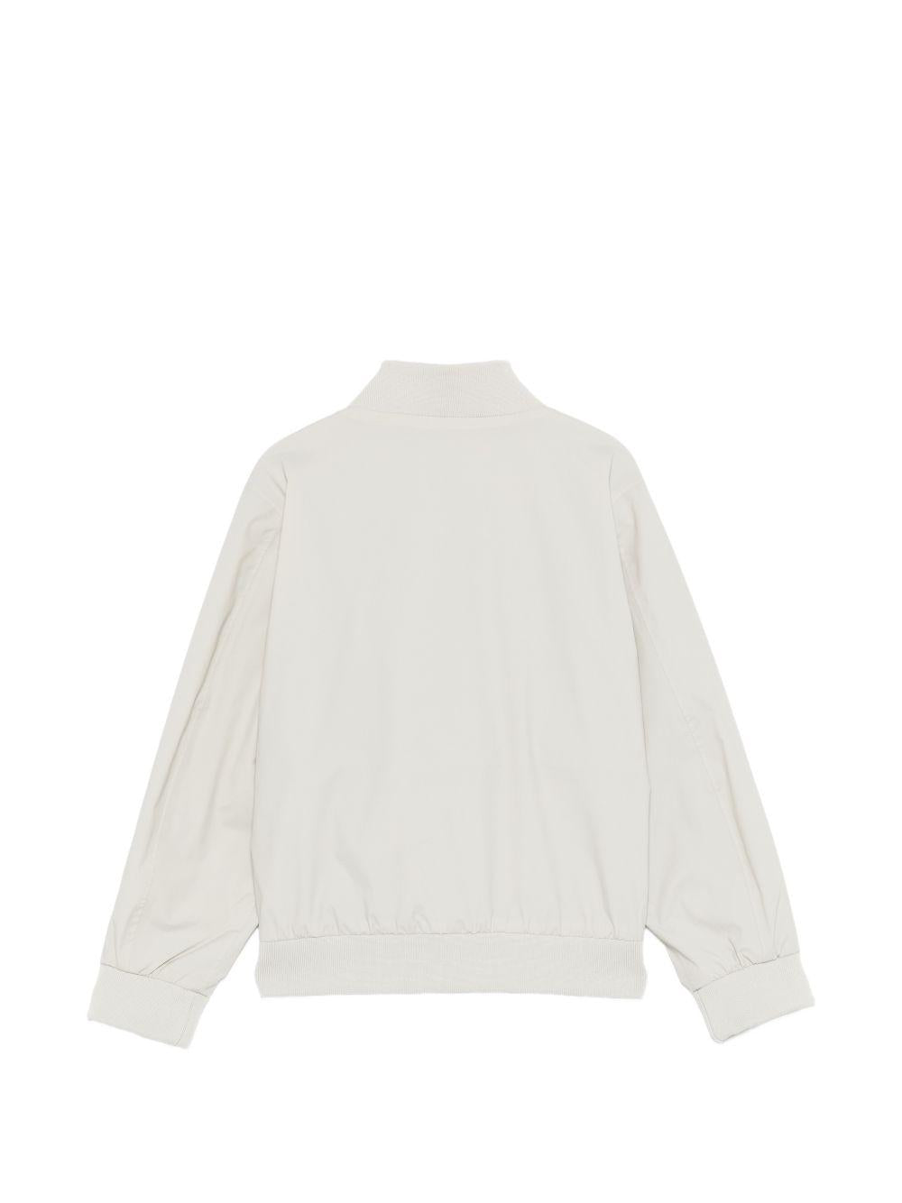 Giacca P.Aorelian Stretch per bambini K-WAY Kids grigia con dettaglio con logo in gomma K4138DW 634 K-WAY KIDS