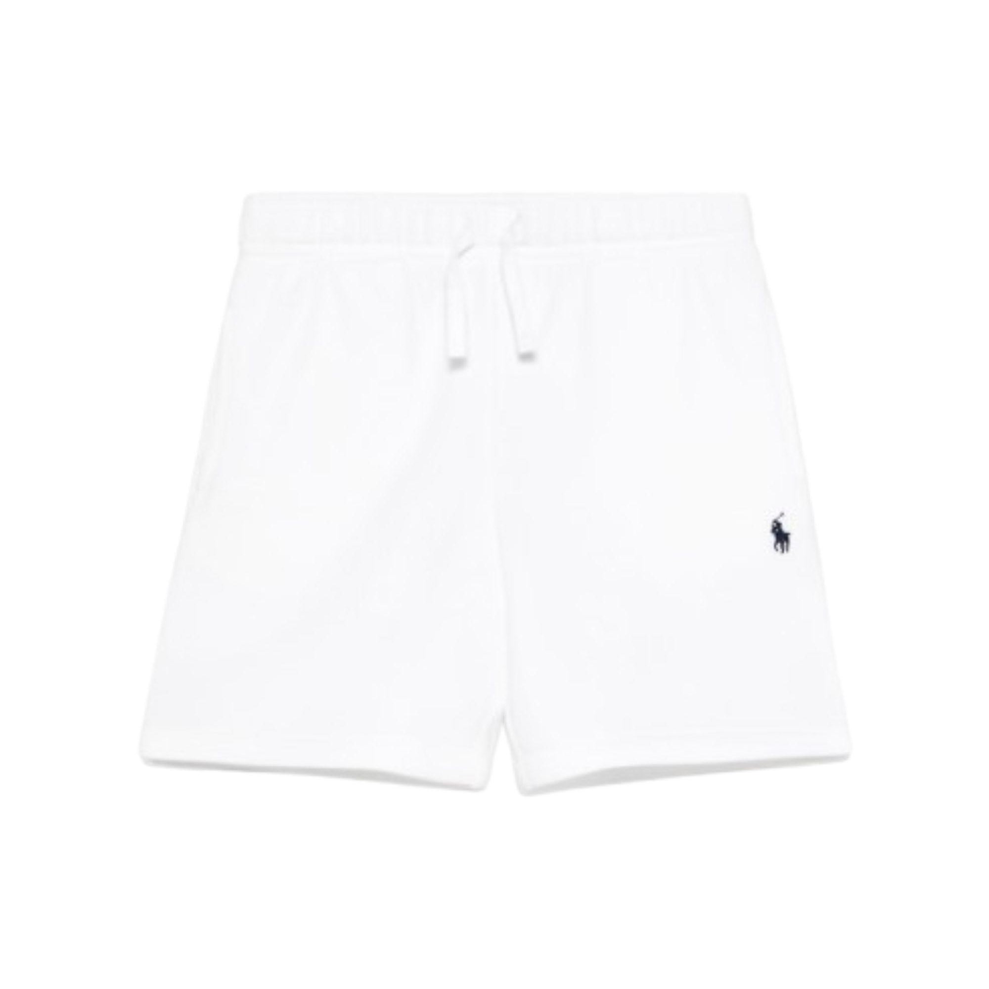 Shorts per bambino Polo Ralph Lauren Kids bianchi con motivo Polo Pony 322964135 001 Ralph Lauren kids
