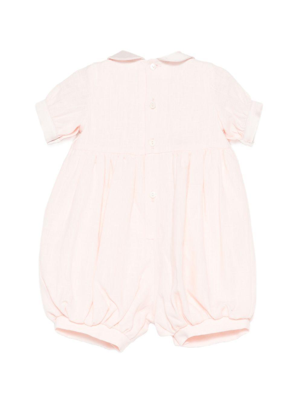 Tutina per neonata La Stupenderia rosa con dettagli arricciati 2CBPG51 D63PIN LA STUPENDERIA KIDS