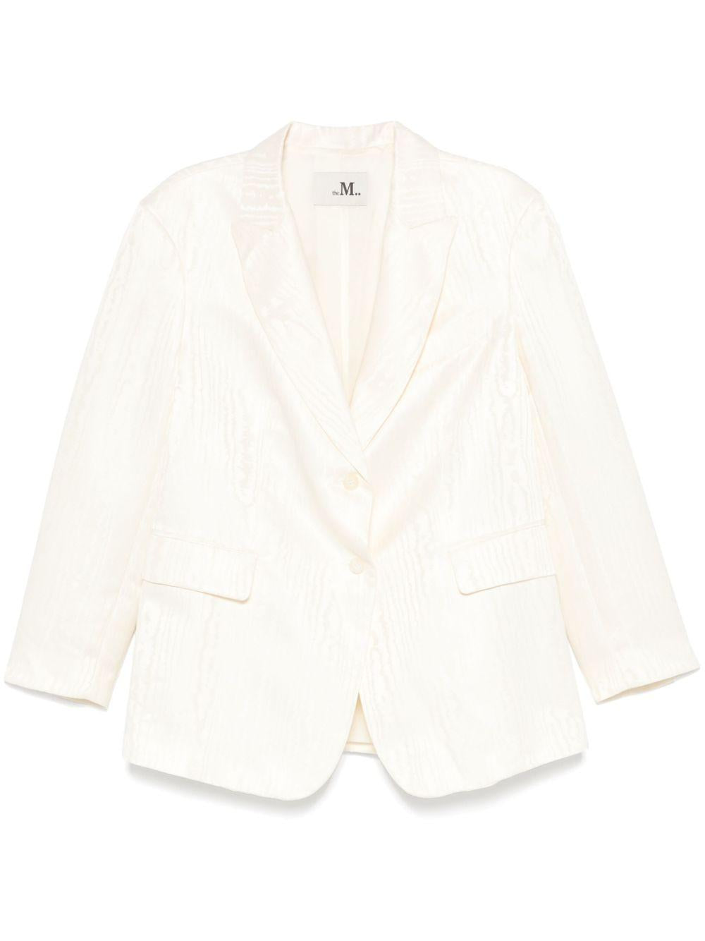 Blazer per donna The M beige Renette con polsini con bottone RENETTE LATTE THE M