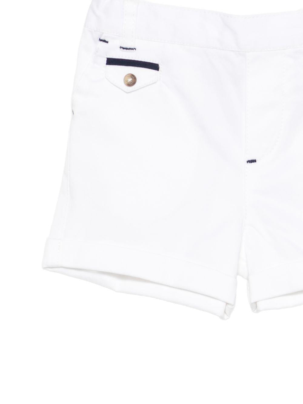 Shorts per neonto Tartine & Chocolat bianco con dettagli con bottoni CC26031 01 TArtine & Chocolat KIDS
