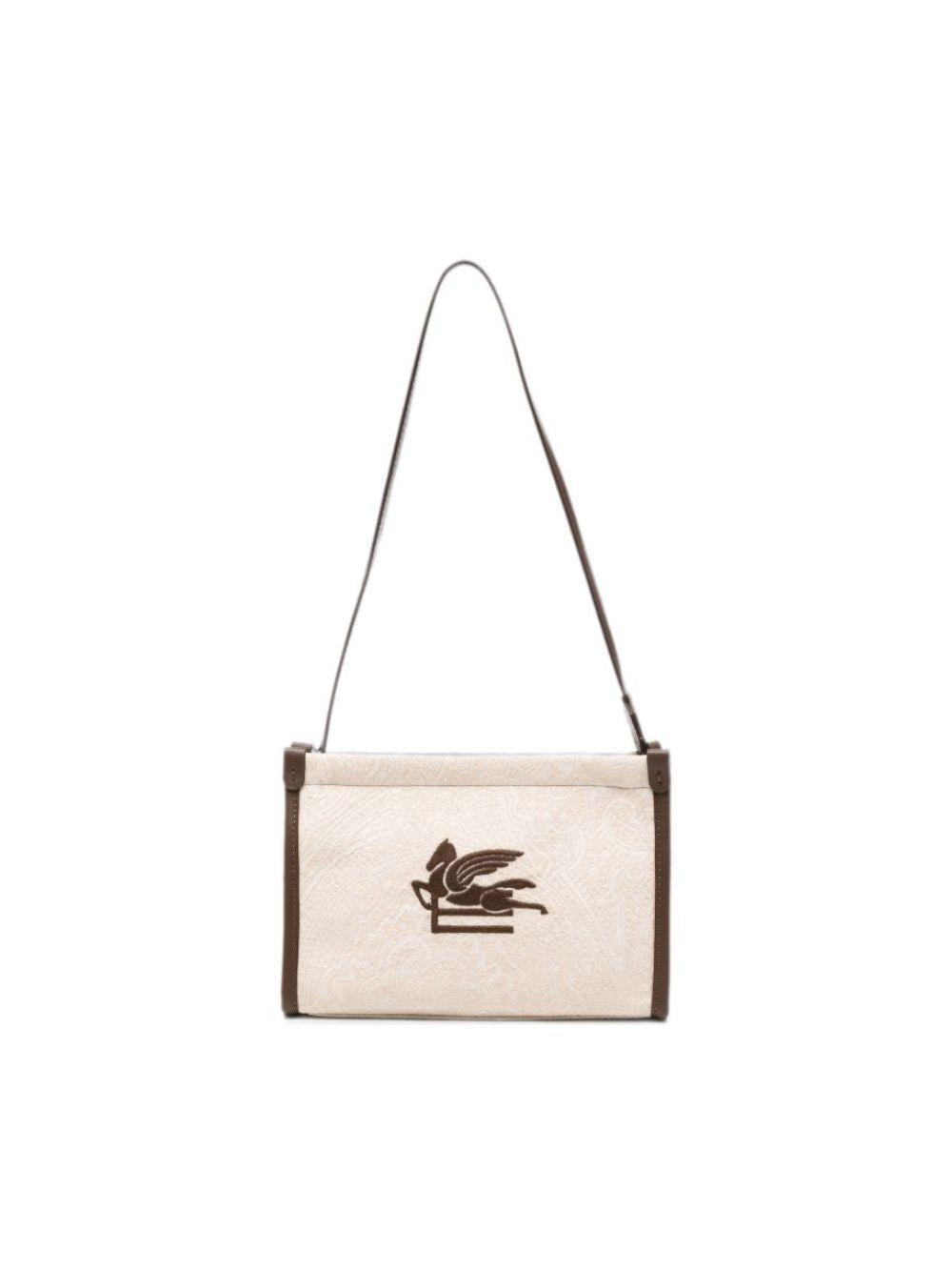 Borsa per bambina Etro Kids beige con motivo Pegaso ricamato GZ0A58 U0286 106 ETRO KIDS