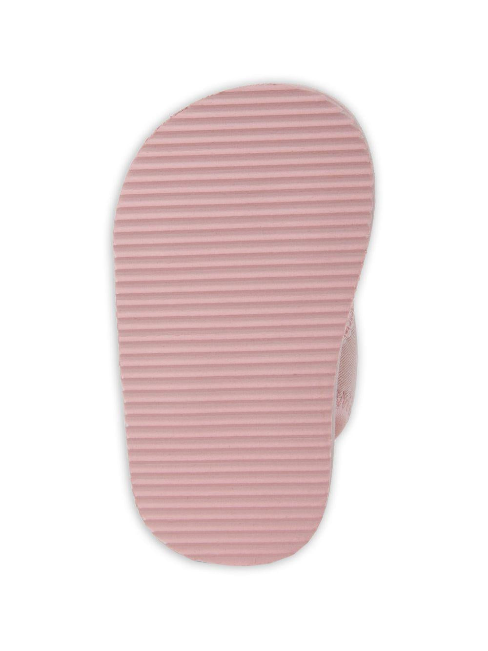 Sandali per bambina Karl Lagerfeld Kids rosa con applicazione-ikon Z31183 46F KARL LAGERFELD KIDS