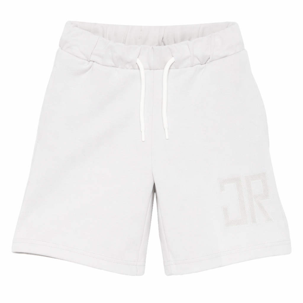 Shorts per bambino John Richmond Junior grigi con logo sul davanti RBP26010BE BLUE VAPOR JOHN RICHMOND JUNIOR