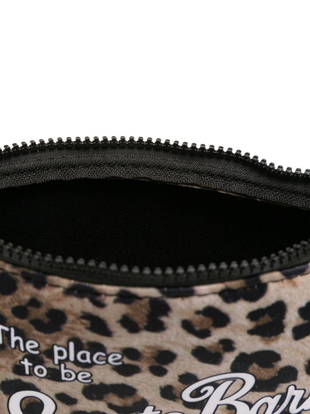 Pochette Aline MC2 Saint Barth animalier con stampa logo sul davanti ALIN001 00653L MC2 ST. BARTH KIDS