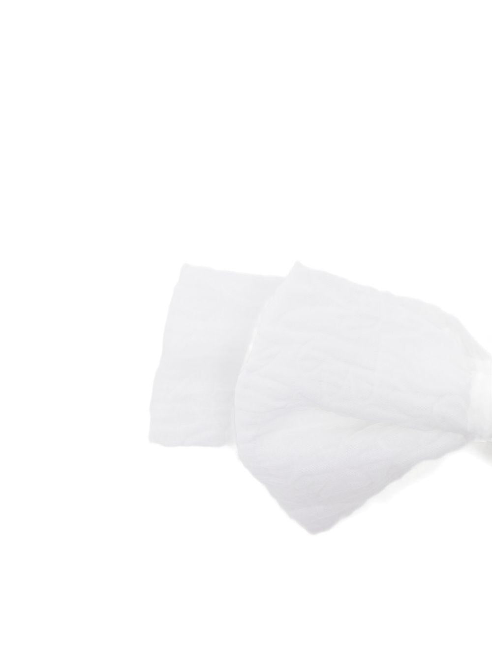 Cerchietto per neonata Simonetta bianco con fiocco SY0004 O0069 100 SIMONETTA KIDS