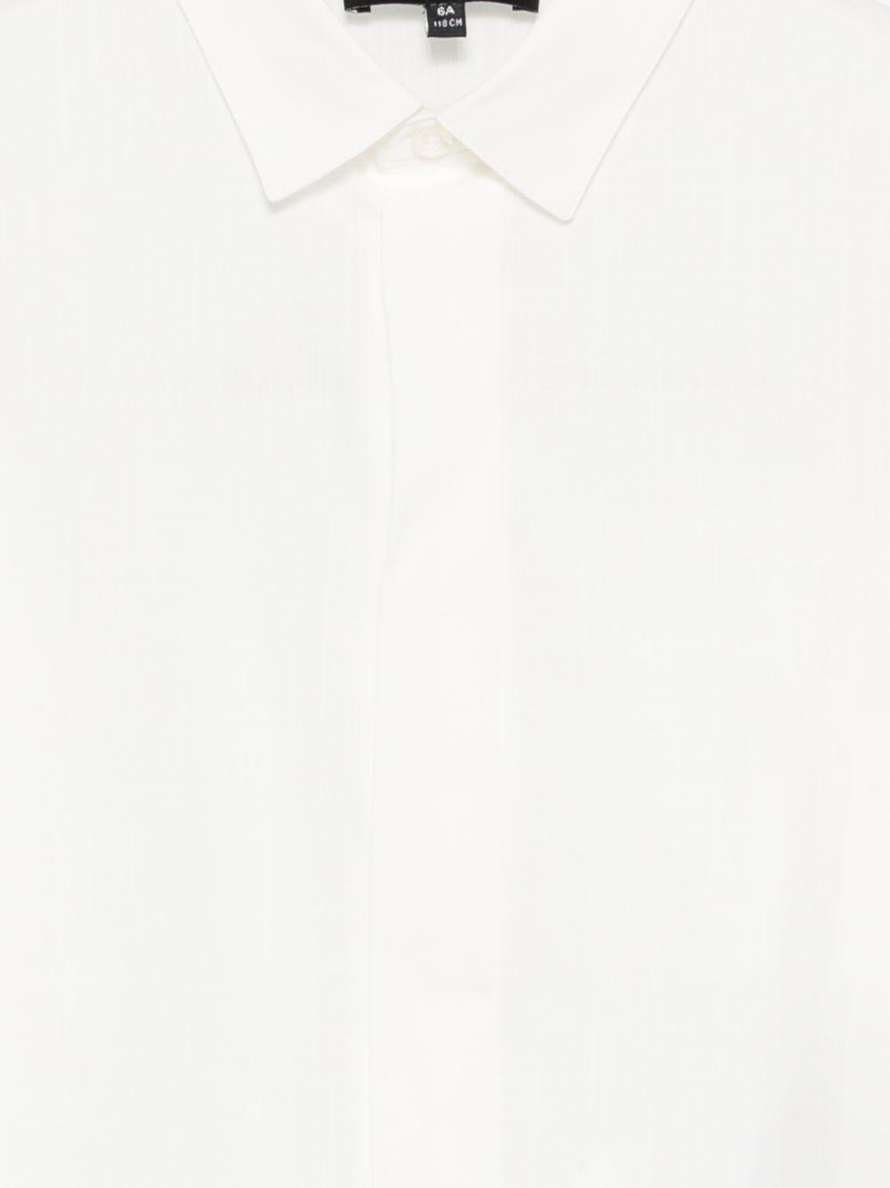 Camicia per bambino Emporio Armani Kids bianca con colletto classico EB000907 AF20967 U0003 EMPORIO ARMANI KIDS