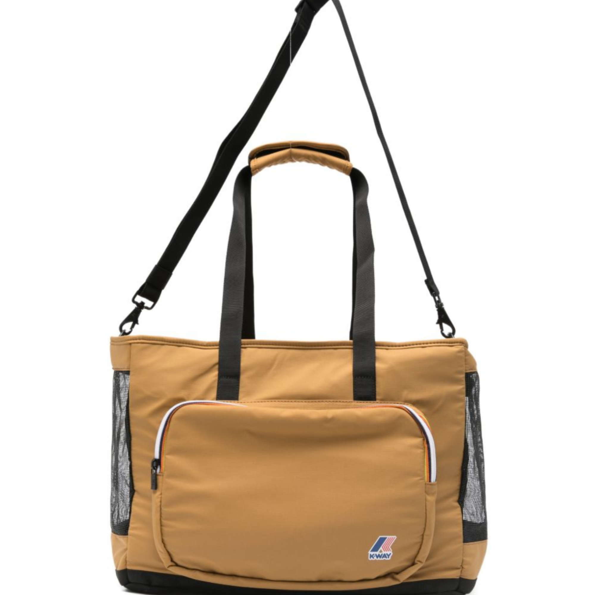 Trasportino per animali domestici Le Vrai 4.0 Marley K-Way marrone con dettaglio rete K8151XW V04 K-WAY KIDS