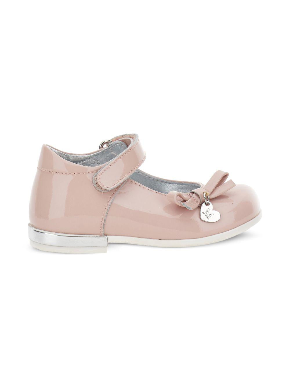 Ballerine per bambina Monnalisa rosa con dettaglio fiocco 83G009 7706 0091 MONNALISA KIDS