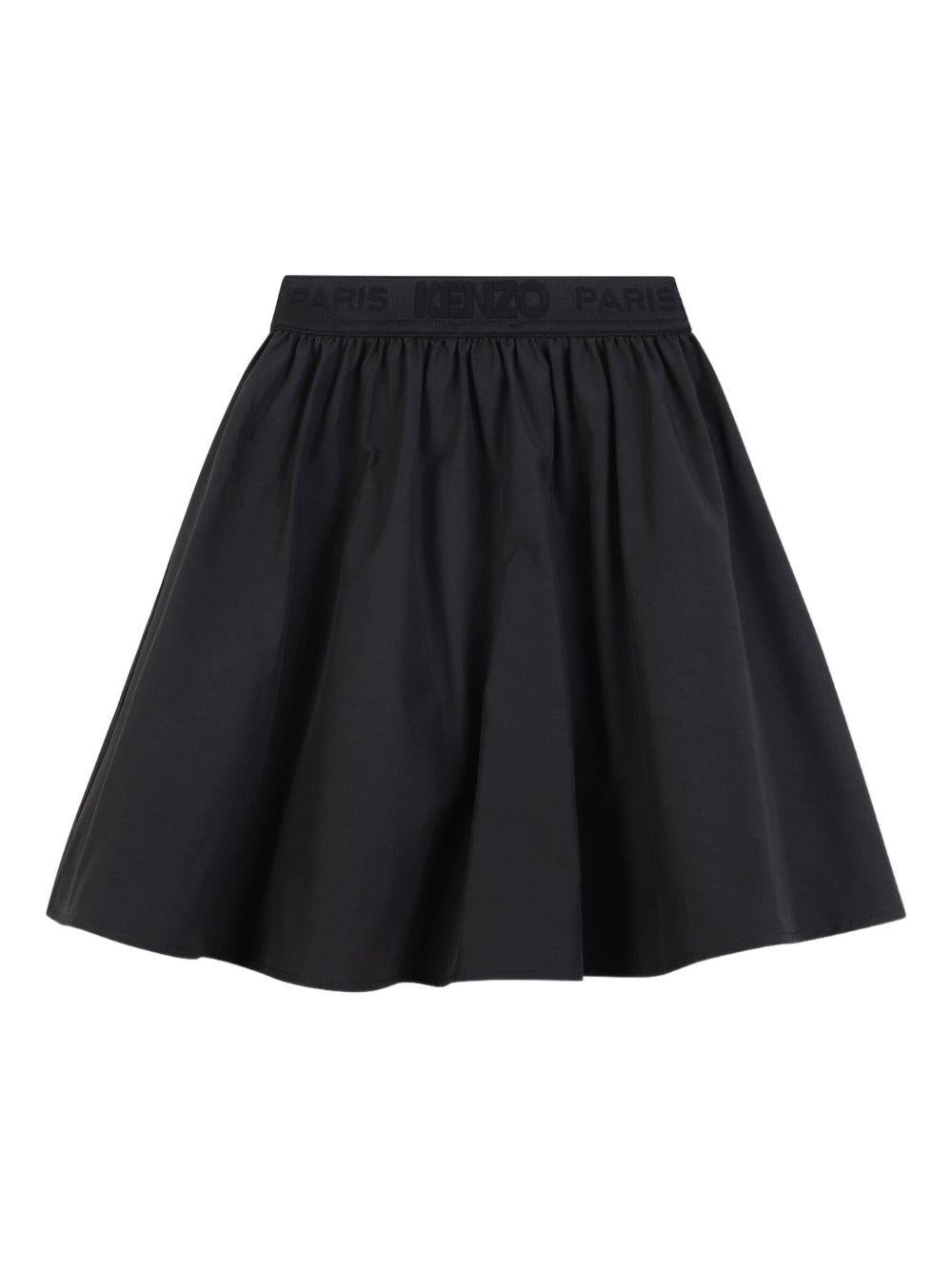 Gonna per bambina Kenzo Kids blu con dettaglio con arricciatura K61410 095 KENZO KIDS