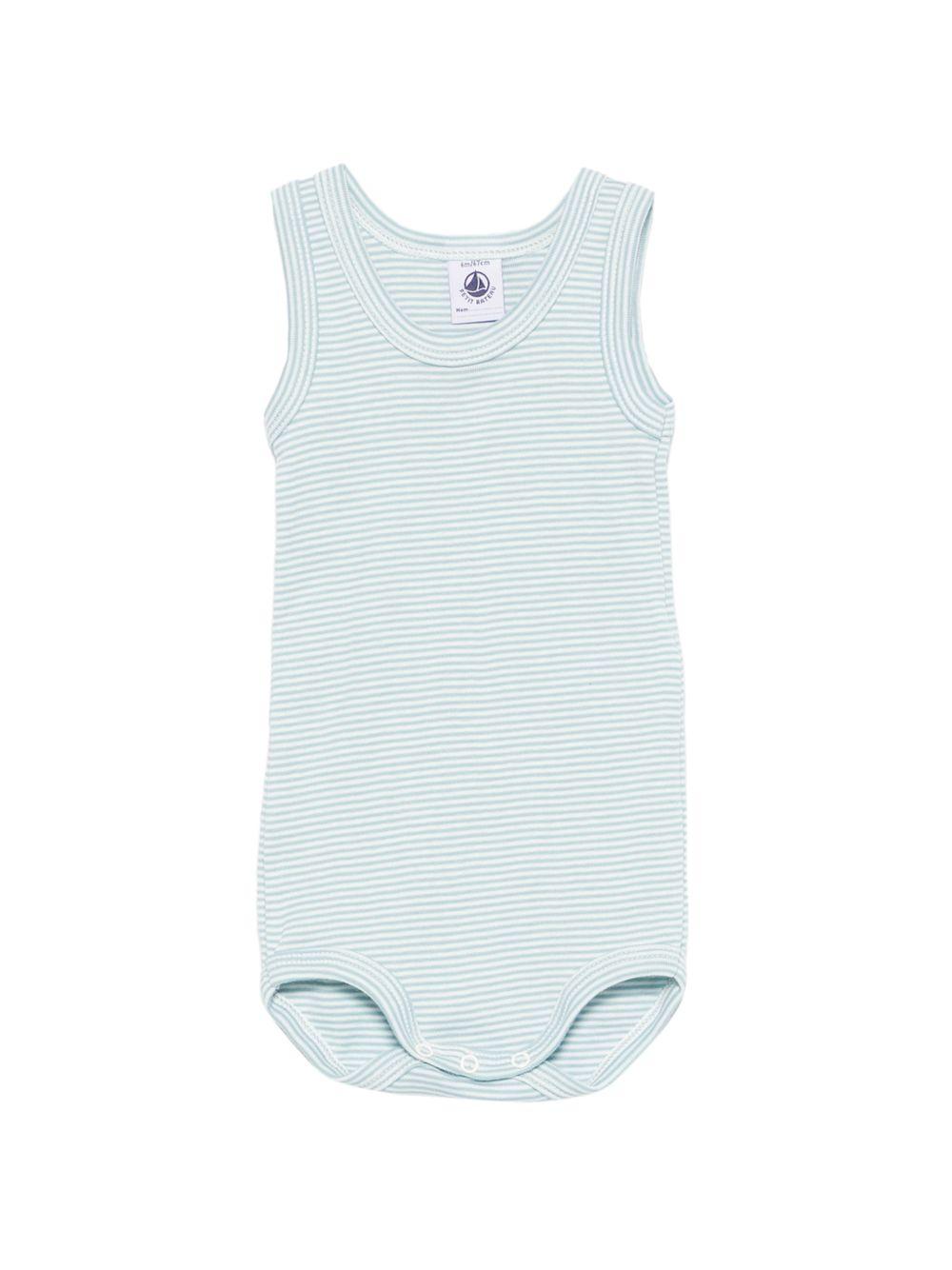 Set di tre tutine per neonati Petit Bateau multicolore con fantasie diverse A0FSQ 00 PETIT BATEAU