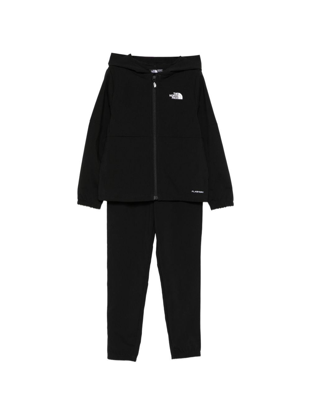 Tuta per bambino The North Face Kids nera con cappuccio NF0A8FYT JK31 THE NORTH FACE KIDS