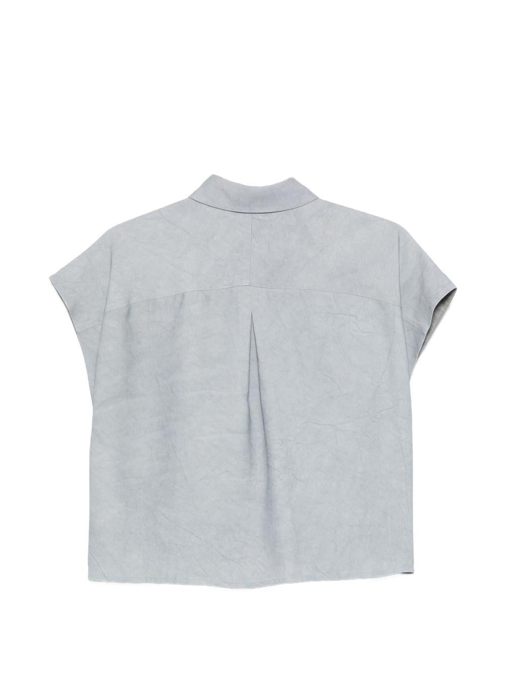 Camicia per donna Alysi azzurra con colletto classico 116243 P6028 DM ALYSI