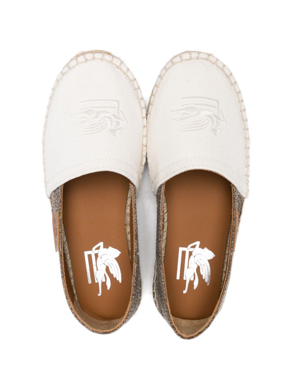 Espadrillas per bambini ETRO KIDS bianche con dettaglio intrecciato GY0P36 U0264 311 ETRO KIDS
