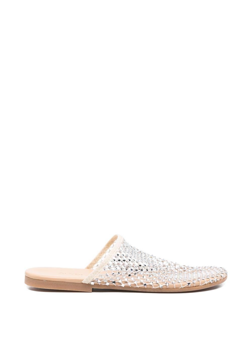Sandali per donna Alysi argentate con trama a rete 316611 P6100 SIL ALYSI