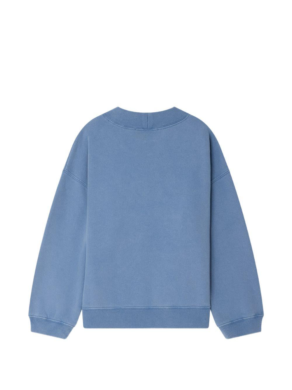 Felpa Lika per bambini Bonpoint blu con stampa grafica S06GSWK00011 111 BONPOINT KIDS