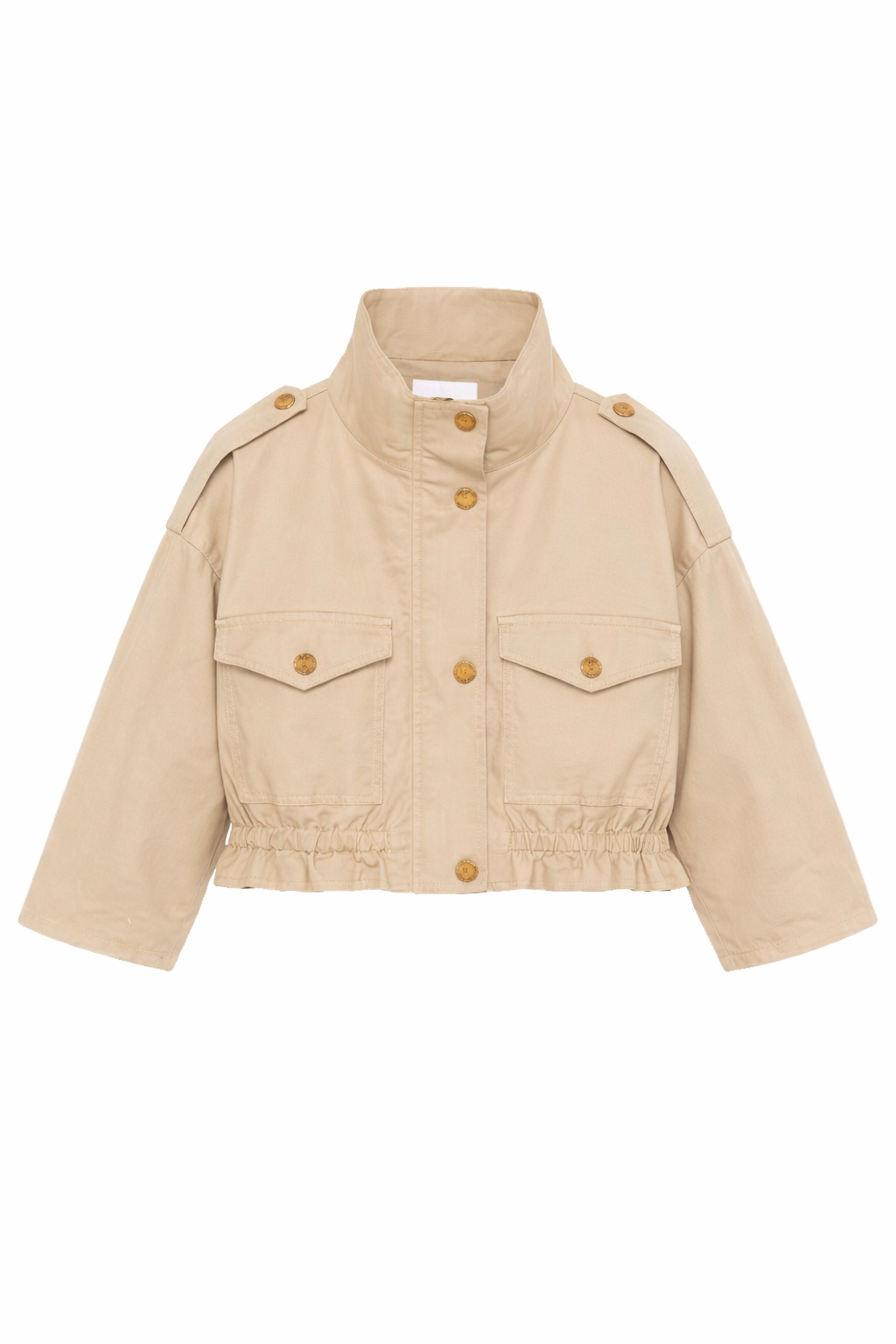 Giubbino per bambina Pinko Kids beige con tasche frontali KFGB0180CE023 0025 PINKO KIDS