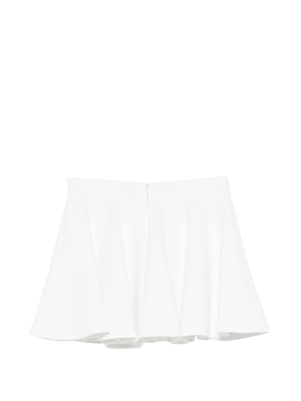 Gonna per bambina Elisabetta Franchi La Mia Bambina bianca con dettagli color oro EFGO2110GA022 0100 ElISABETTA FRANCHI