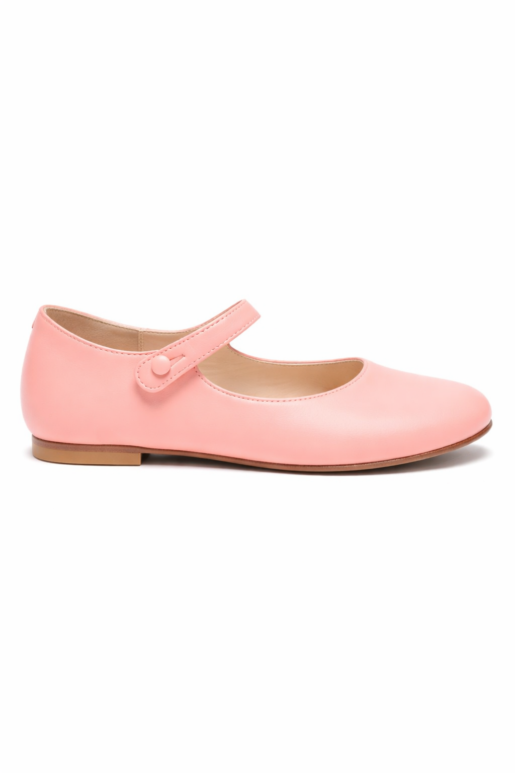 Ballerine per bambina Bonpoint rosa con punta tonda S06GSOL00001 035 BONPOINT KIDS