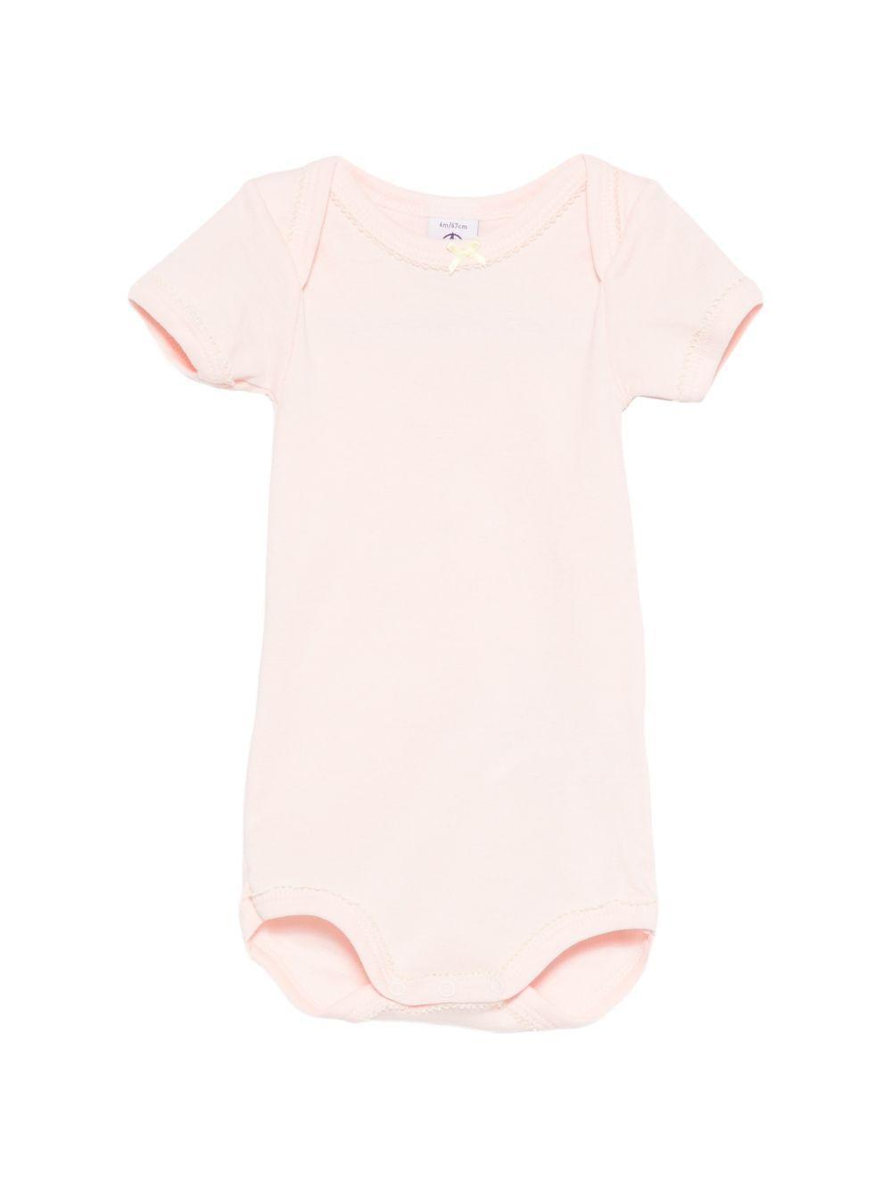 Set tre body per per neonata Petit Bateau multicolore a maniche corte A0FOT 00 PETIT BATEAU