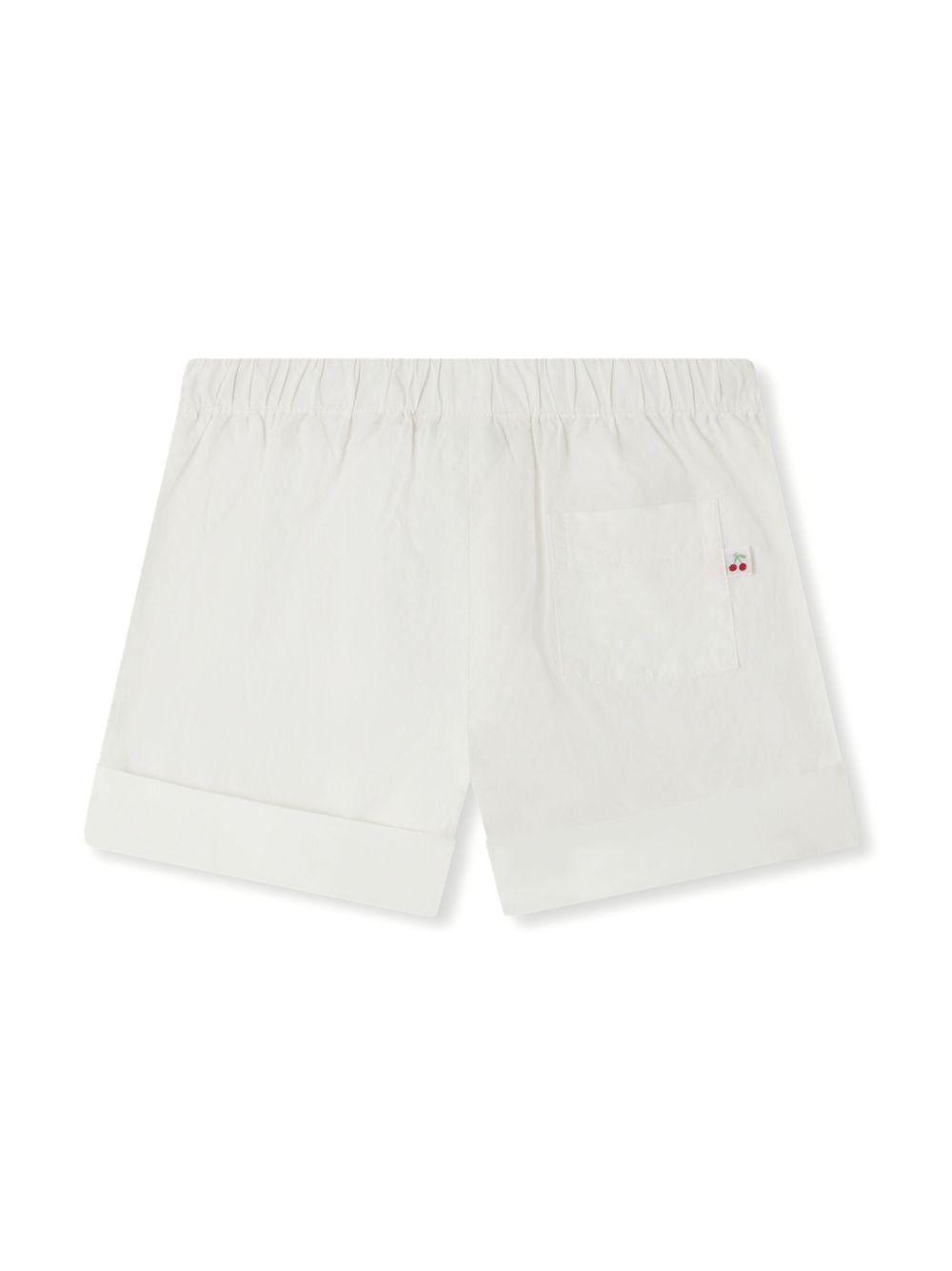 Shorts Ecandy per neonato Bonpoint bianco con stampa ciliegie S05XBEW00004 002 BONPOINT