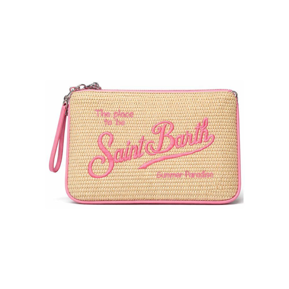 Pochette Parisienne MC2 Saint Barth beige in rafia PAR0021 00415L MC2 ST. BARTH KIDS