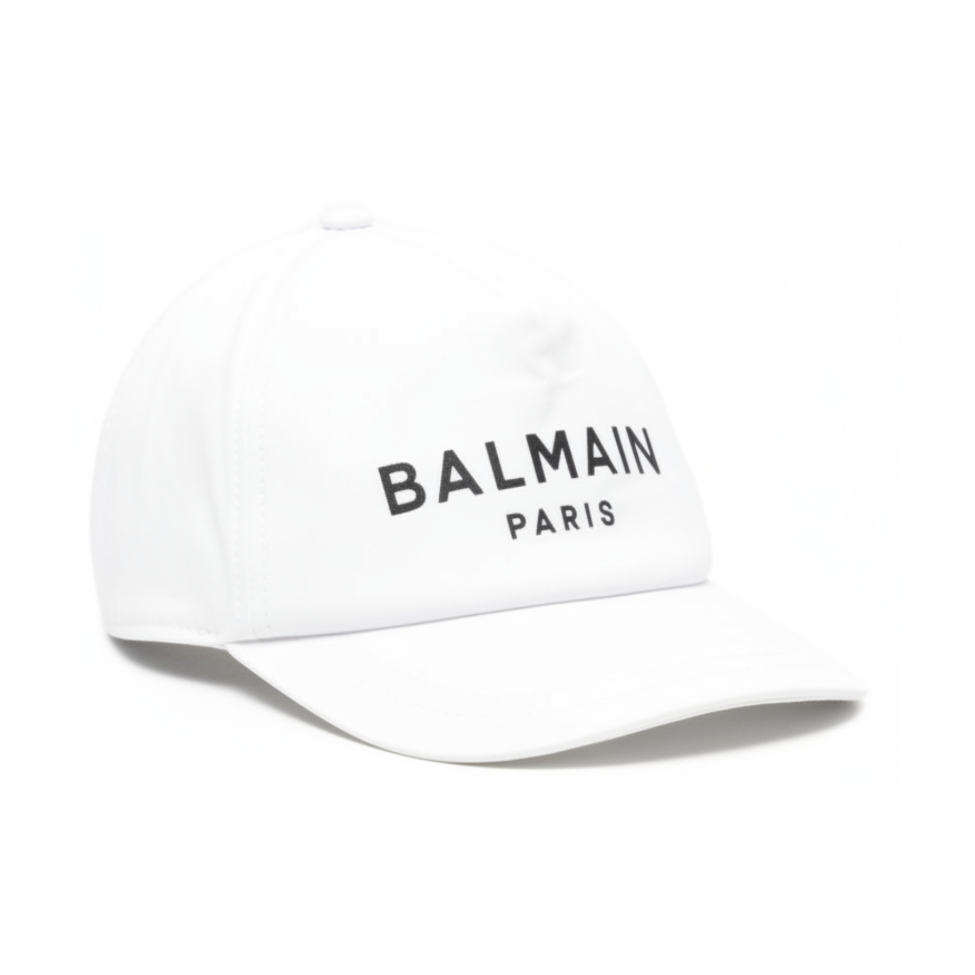 Cappello per bambini Balmain Kids bianco con logo BX0P17 Z1053 100NE BALMAIN KIDS