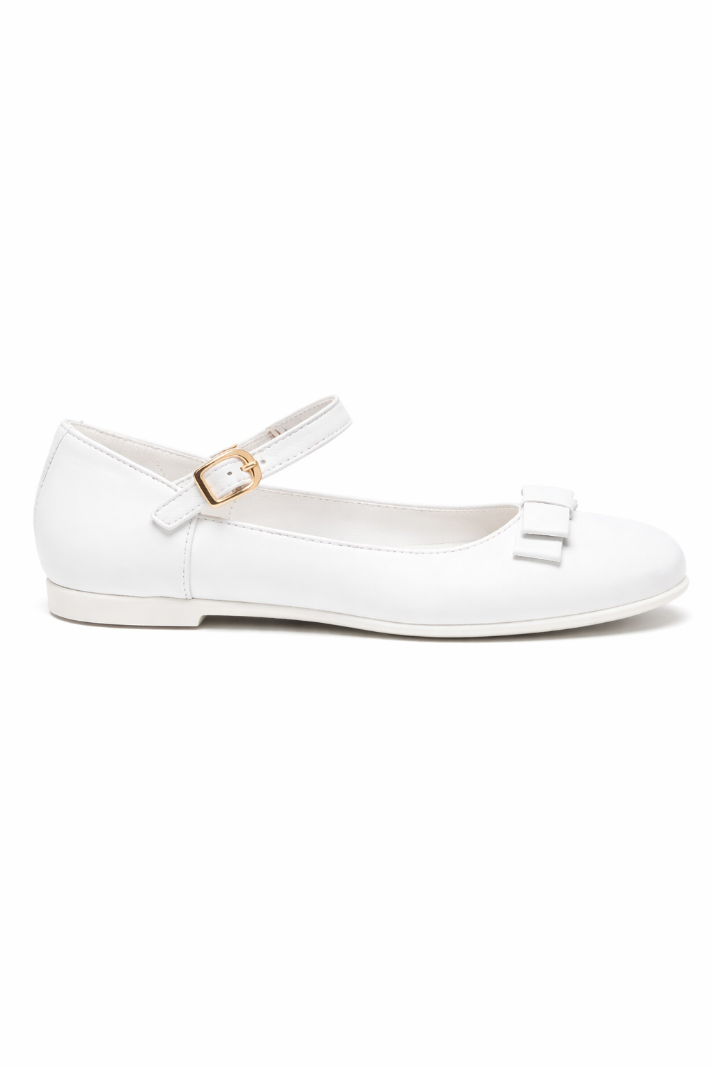 Ballerine per bambina Colorichiari bianco con fiocco con chiusura alla caviglia con fibbia FJ958490 4233 10 COLORICHIARI KIDS