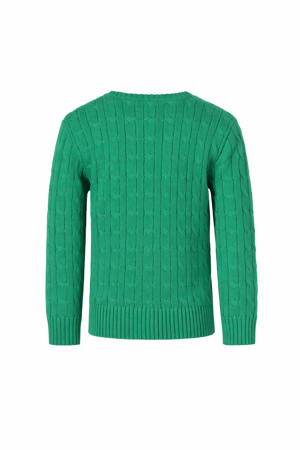 Maglione per bambino Polo Ralph Lauren Kids verde con ricamo Polo Pony sul davanti 322702674 504 Ralph Lauren kids