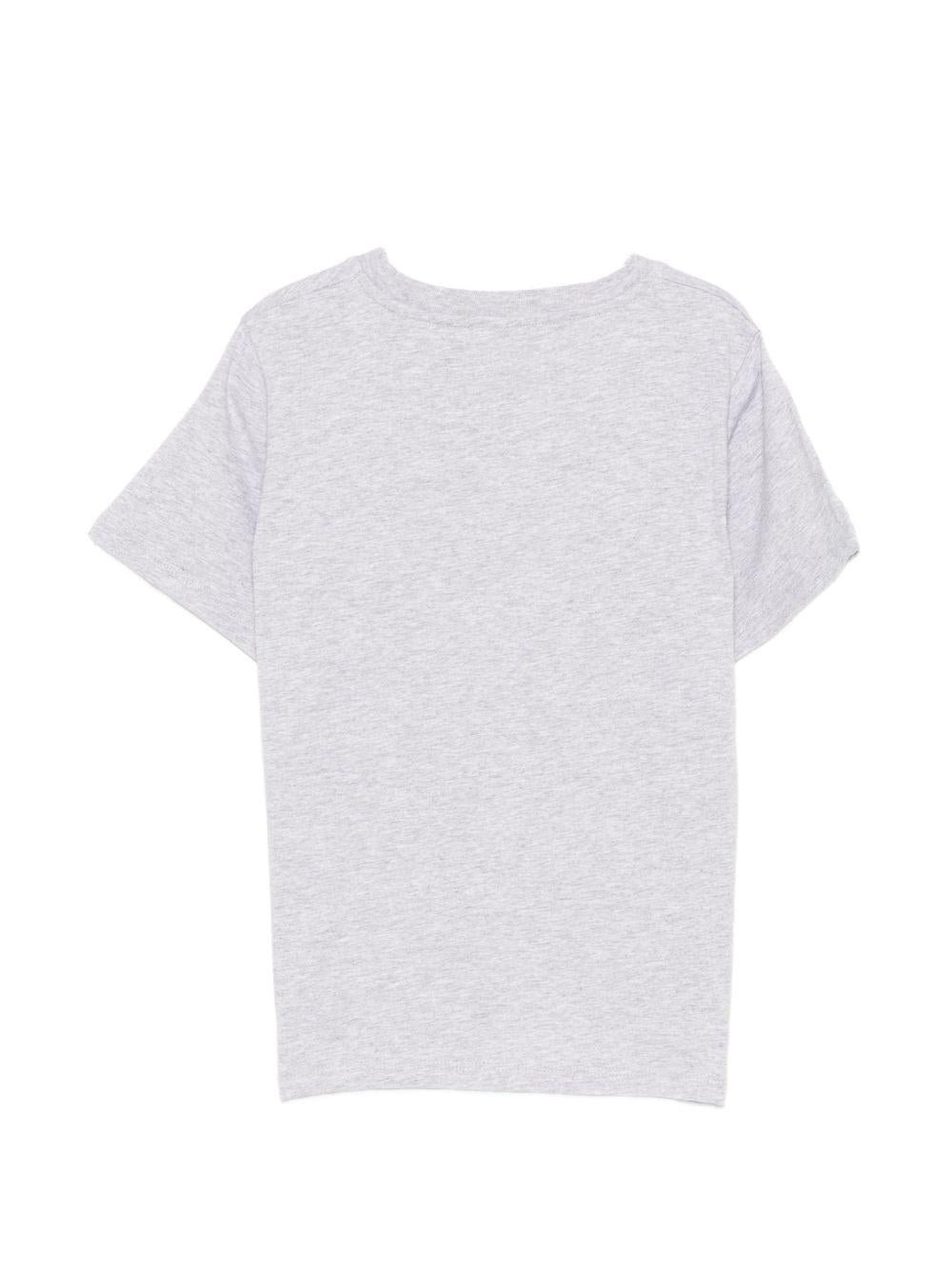 T-shirt per bambino Stella McCartney Kids grigia con stampa grafica TZ8P11 Z3931 807 STELLA McCARTNEY KIDS