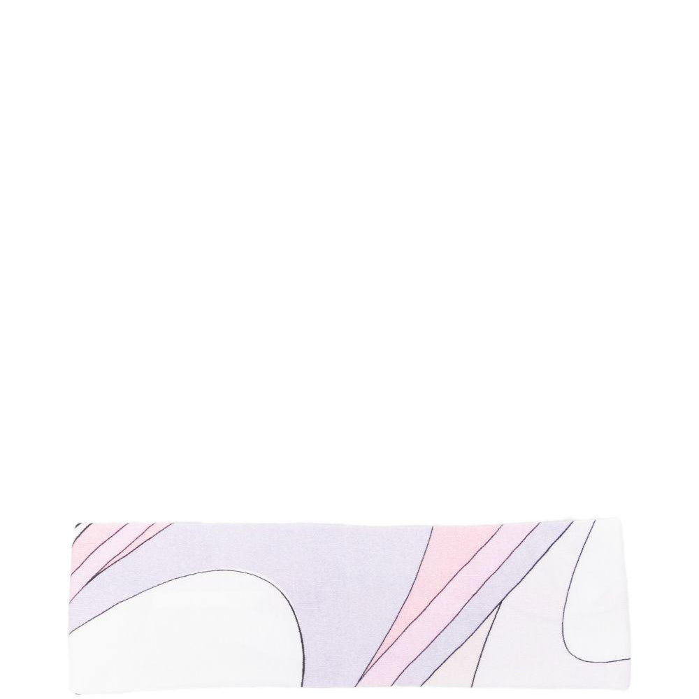 Fascia per neonata Emilio Pucci Junior bianco con stampa astratta PY0A14 Z3688 508LI EMILIO PUCCI KIDS