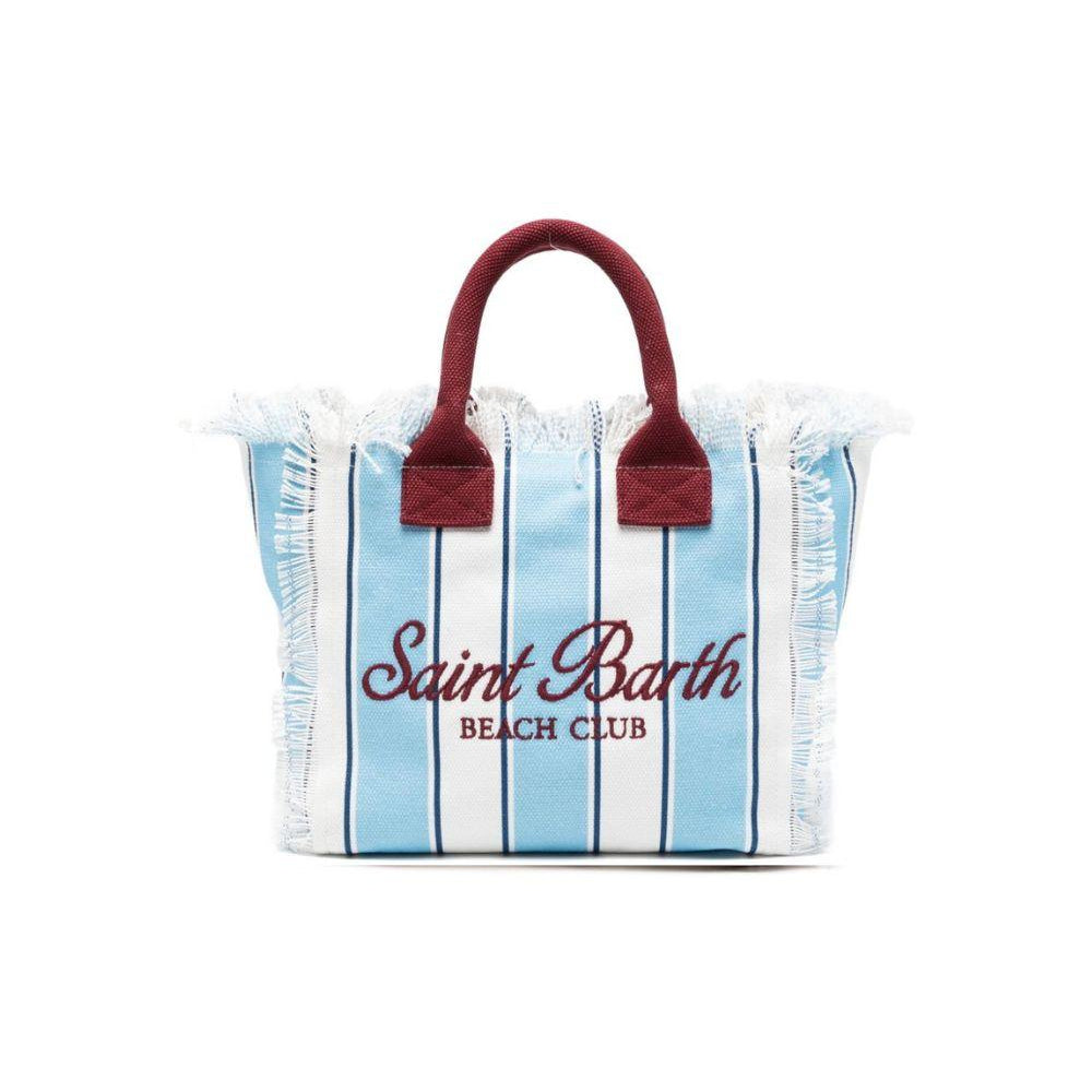 Borsa tote colette MC2 Saint Barth multicolore con frange COL0001 00938L MC2 ST. BARTH KIDS