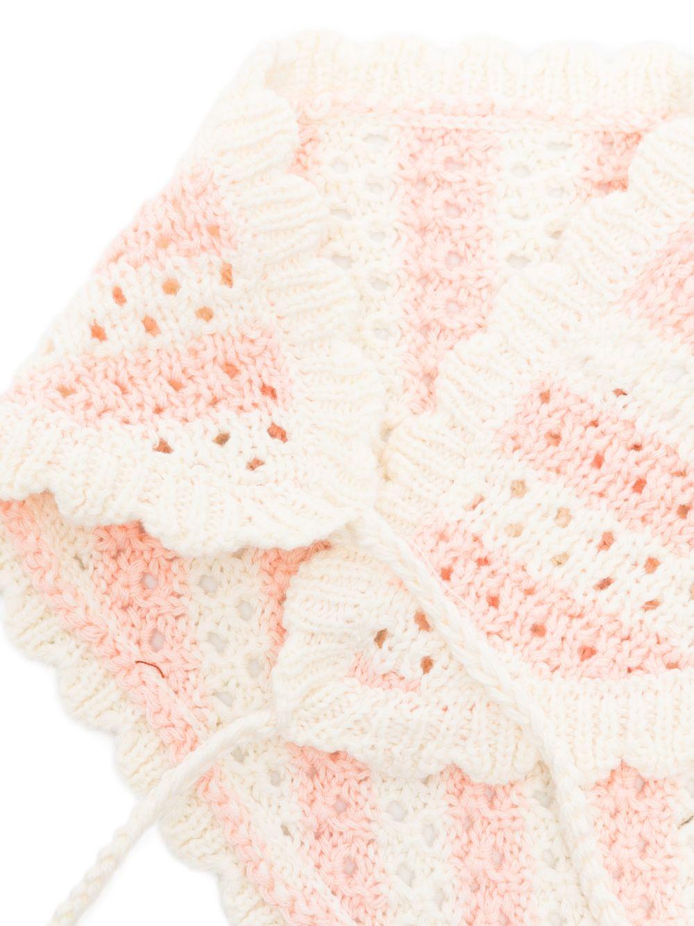Fascia per capelli per bambina Louise Misha rosa con design a righe GAC-S26-H0293 PINK LOUISE MISHA KIDS