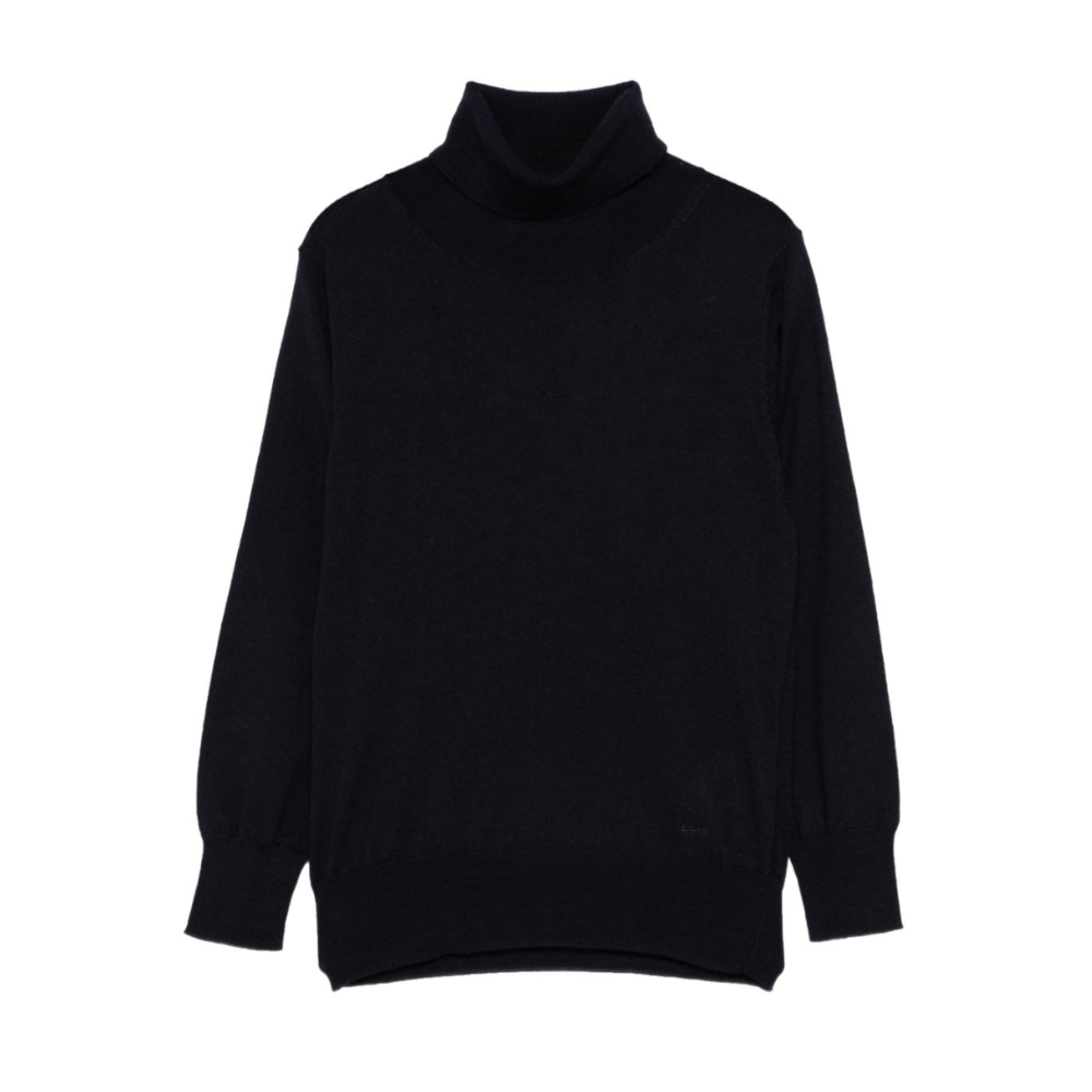 Maglione per bambino Paolo Pecora Kids blu a collo alto PP4099 BLU PAOLO PECORA KIDS