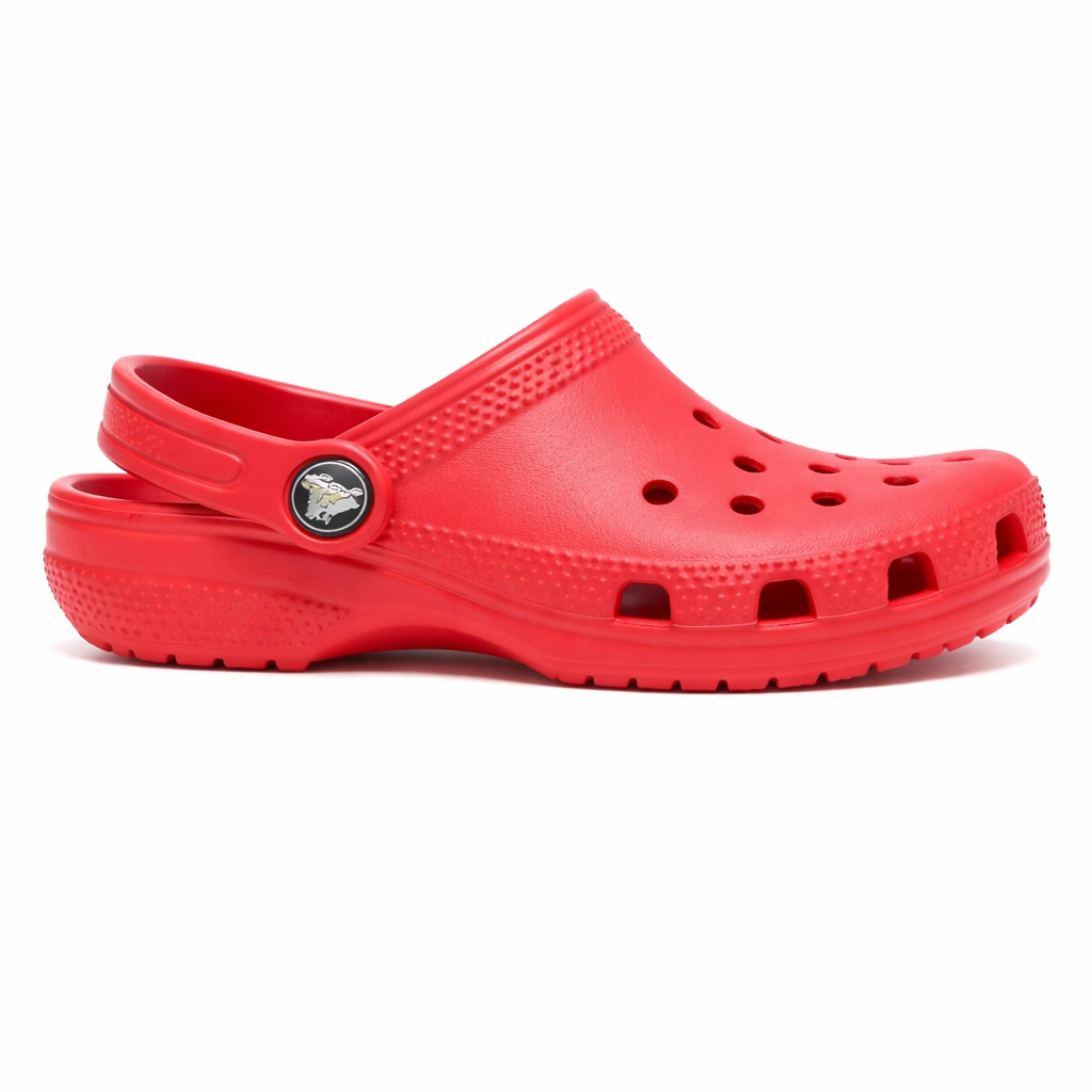 Clogs Classic per bambini Crocs Kids rosso con design traforato 206991 VARD CROCS KIDS