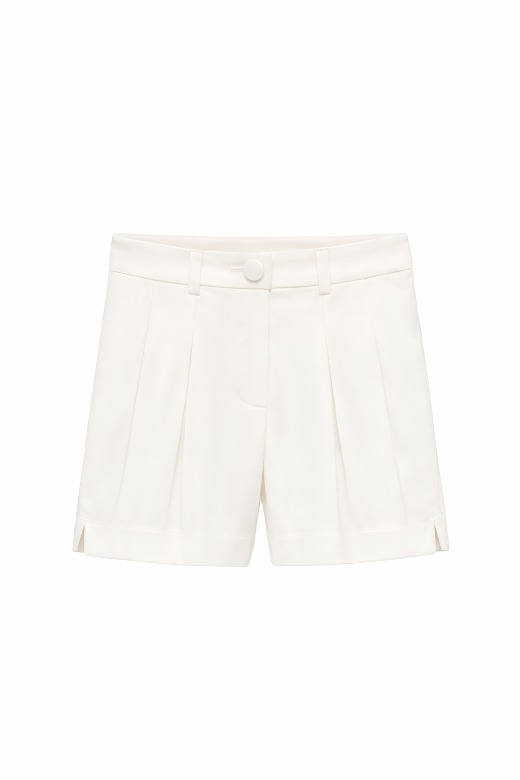 Shorts plissettati per bambina Alberta Ferretti Kids gialli con dettagli a pieghe R1G400 7141 0035 ALBERTA FERRETTI KIDS