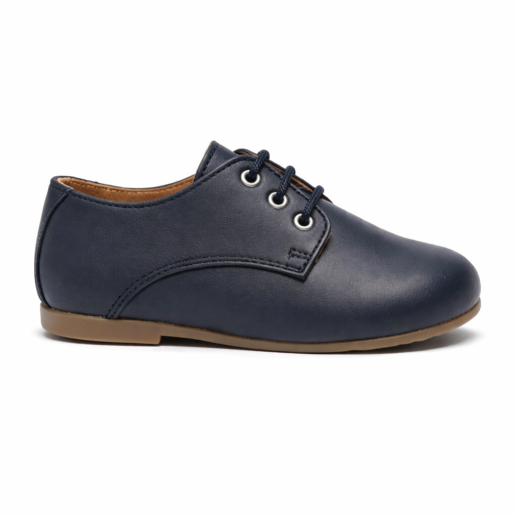 Scarpe primi passi per neonato Eli1957 blu con lacci 14027AK AZUL Eli Kids