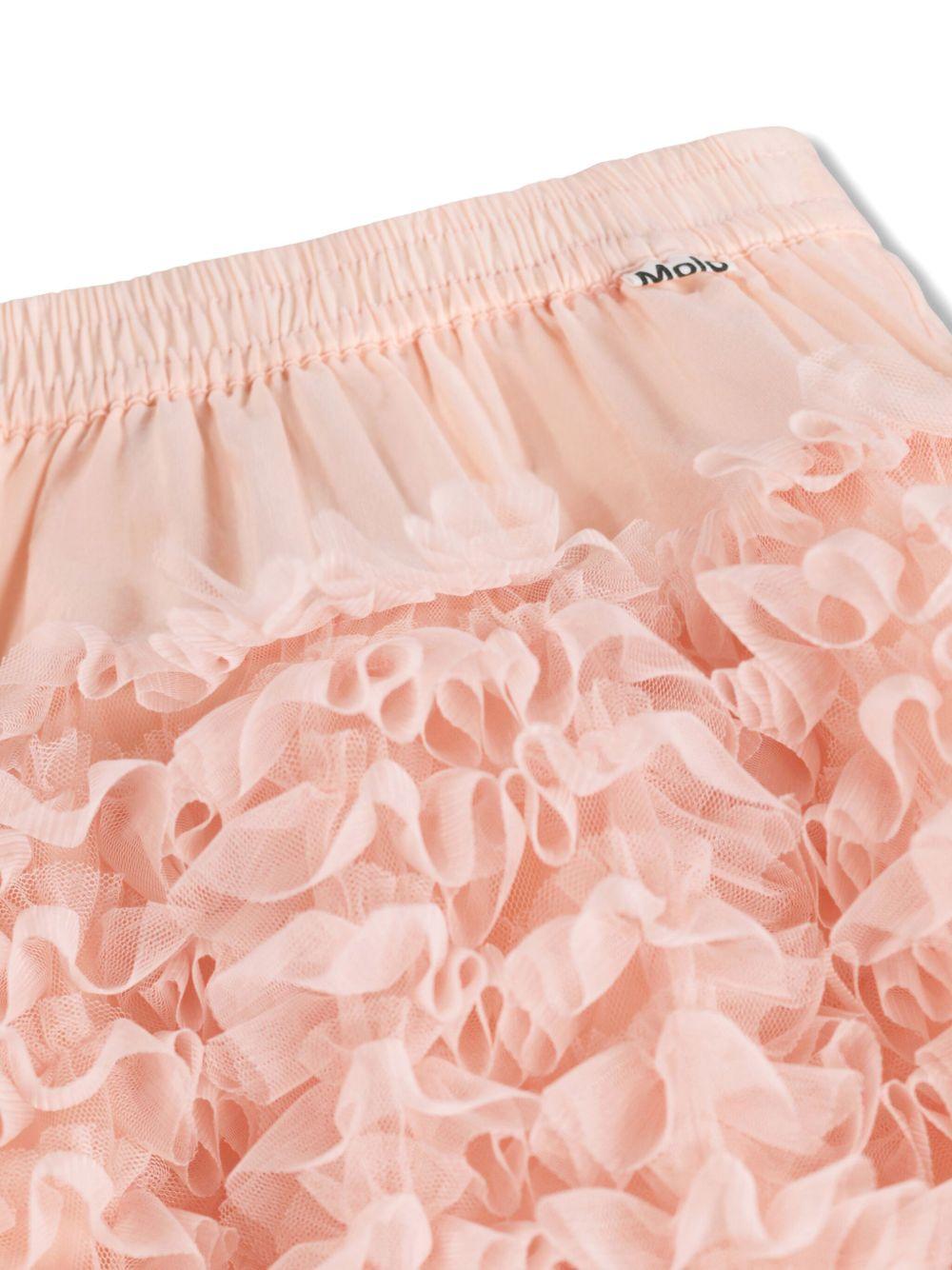 Gonna Blissus per bambina Molo rosa con ruches a strati 2S26D116 8058 MOLO KIDS
