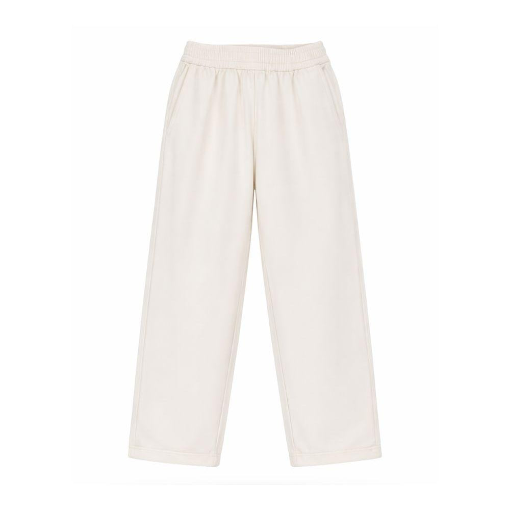 Pantaloni sportivi per bambino Molo beige con vita elasticizzata 1S26I105 8894 MOLO KIDS