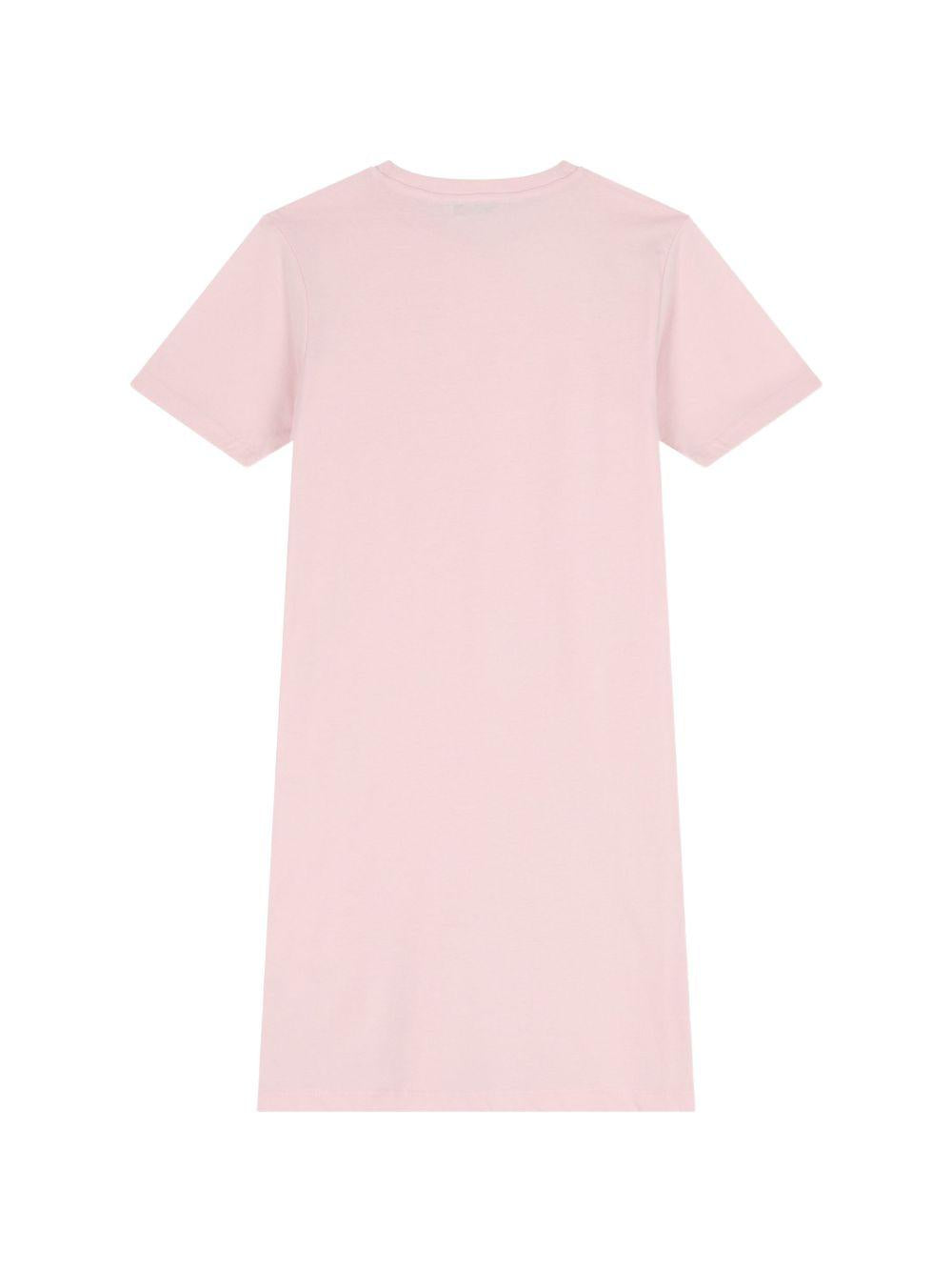 Abito per bambina MSGM Kids rosa con stampa logo S6MSJGDR068 MS076 MSGM KIDS